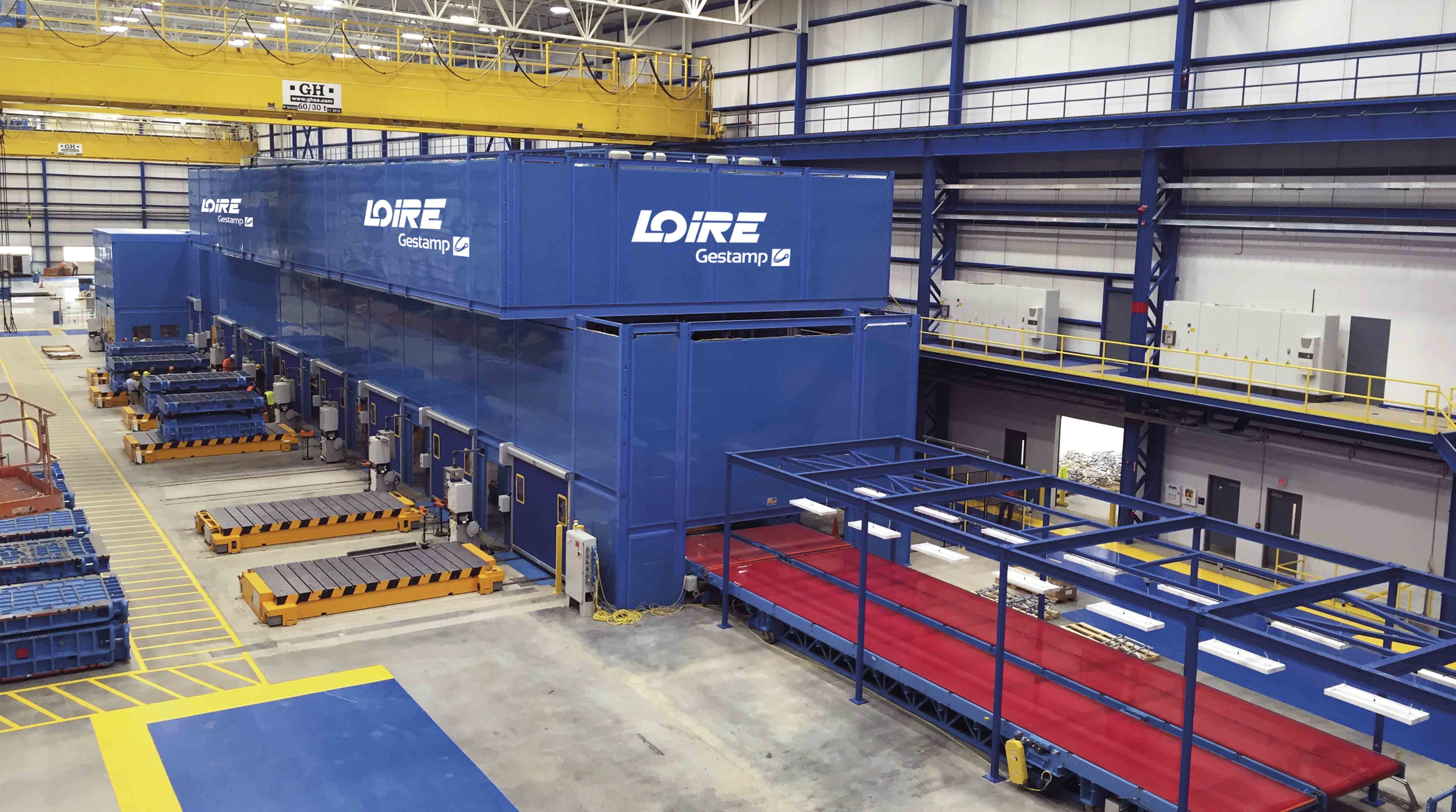 Hydraulic stamping presses COLD STAMPING LINES
